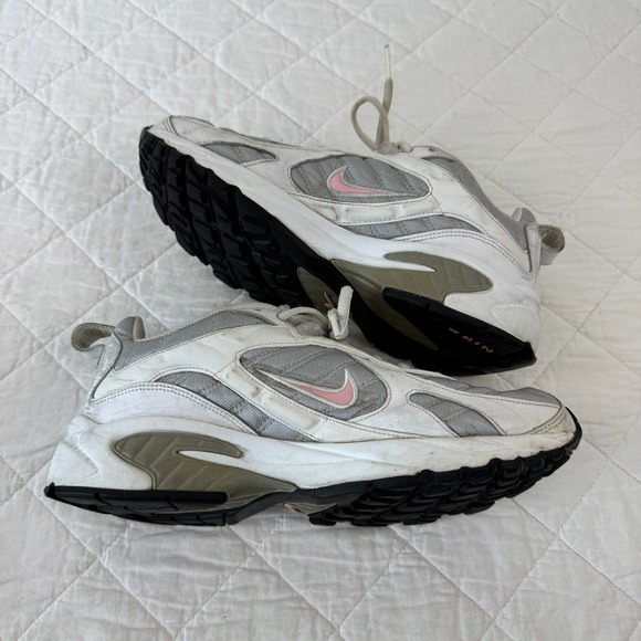 Nike Xccelerator TR Running Shoes White Silver Pink 903047-064 2006 VTG 10W - Picture 5 of 12